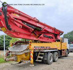 In 2011 Sany Mercedes Benz Chassis 43 Meter Concrete Pump Truck 5 Cylinders 5 Masts