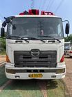 In 2012 Sany HINO Chassis 46 Meter Concrete Pump Truck 5 Cylinders And 5 Masts