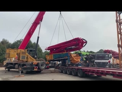 الجزء العلوي من شاحنة المضخة