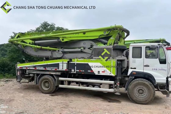 شراء في عام 2018 ، استخدمت Zoomlion للصناعات الثقيلة شاحنة مضخة الخرسانة ZLJ5230THBTE 37 متر online manufacture