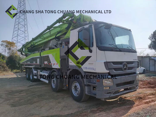 شراء زومليون ZLJ5440THBBF 56X-6 RZ مرسيدس بنز شاحنة مضخة خرسانة مستعملة أربعة محور 56M online manufacture