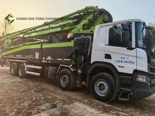 شراء 2020 سكانيا هيكل زومليون 4.0 السلسلة ZLJ5440THBSF 63X-7 RZ شاحنة مضخة خرسانة مستعملة online manufacture