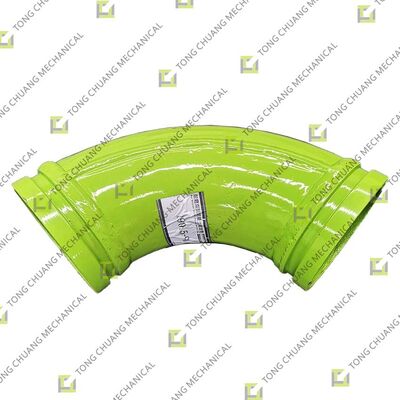 شراء 125*R190.5-90 end-specific elbow pipe，end-specialized elbow tube，terminal-dedicated elbow pipe，pump truck end elbow pipe，discharge end-specific elbow for pump trucks，pump truck terminal custom elbow online manufacture