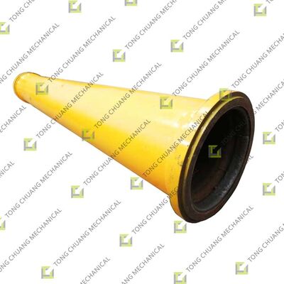 شراء 180A-125B×1100 (157 Flange) single-layer tapered pipe，single-layer tapered pipe，single-layer conical pipe，single-layer tapered reducer，single-layer tapered adapter，single-layer tapered transition pipe online manufacture