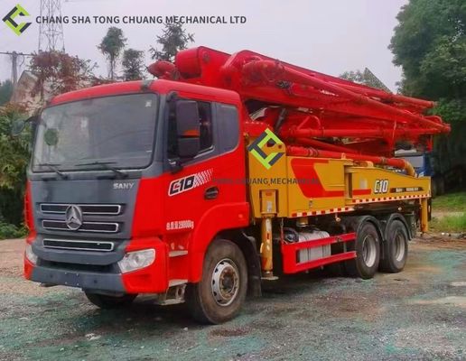 تستخدم Sany Heavy Industry شاحنة مضخة الخرسانة SYM5290THBES 430C-10 في عام 2021