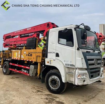 في عام 2019 ، استخدمت Sany Heavy Industry شاحنة مضخة الخرسانة SYM5180THBES 30C-8