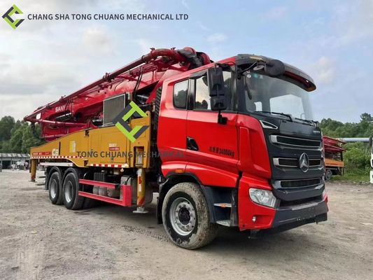 تستخدم Sany Heavy Industry شاحنة مضخة الخرسانة SYM5340THB 490C-8