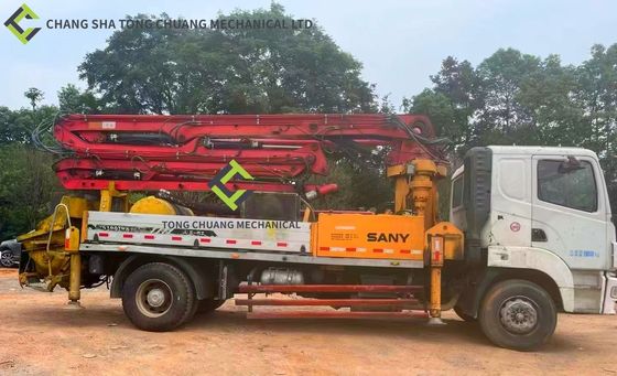 في عام 2014 ، استخدمت شركة Sany Heavy Industry شاحنة مضخة الخرسانة SY5190THB25