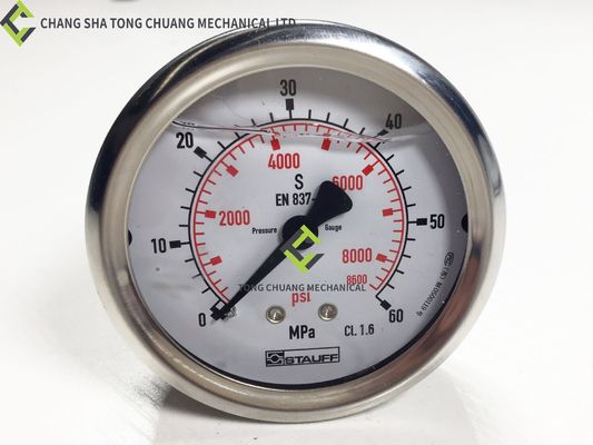 قطع الغيار من شاحنة مضخة الخرسانة من صناعة ساني الثقيلة وزومليون، مقياس الضغط Ds63-60mpa 1019900185