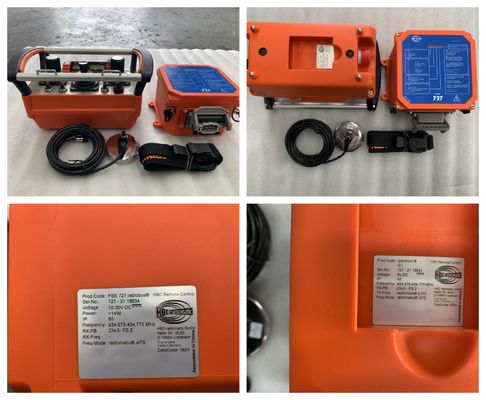 كود المنتج Fse 727 Radiobus Hbc 727 جهاز التحكم عن بعد لاسلكي Ser.No. 727-21 18634 لأجزاء احتياطية من شاحنات مضخات الخرسانة