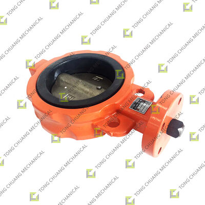 صمام فراشة من نوع ويفر GTD671X-10 DN100 لآلات الخرسانة، صمام فراشة ويفر لمعدات الخرسانة، تجميعة صمام فراشة بنظام تركيب ويفر، قطعة غيار صمام فراشة ويفر